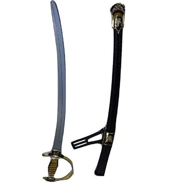 Civil War Saber Swords Halloween Toy Weapons, Handle Color May Vary