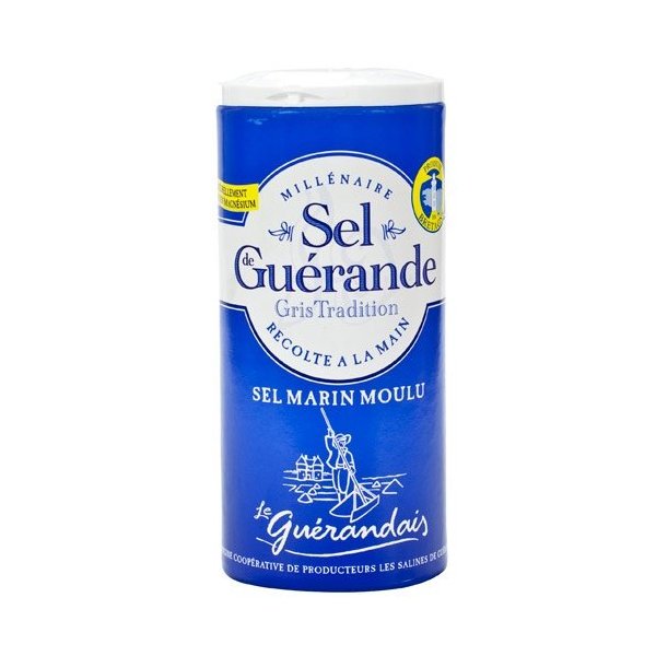 Fine Grey Sea Salt from Guerande - Salt Shaker - 1 shaker - 4.4oz