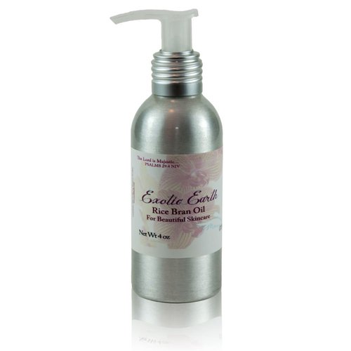 Castle Baths - Exotic Earth Organic Rice Bran Oil for Skin - 4 oz