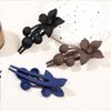 7 PACK Flower Alligator Hair Clips Matte Curved Hair Claw No Slip Hair Clips Volume Strong Hold Clip Hair Claw Hair Accessories for Women Girls