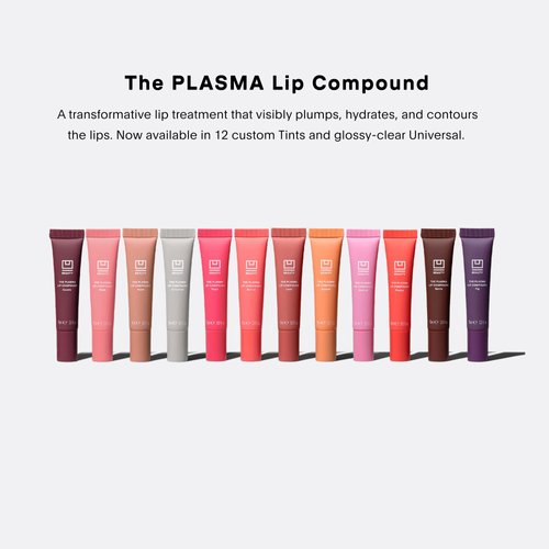 U Beauty The PLASMA Tinted Lip Compound - Anti-Wrinkle & Anti-Aging Treatment - Shimmery Plumping Lip Gloss, Hyaluronic Acid, Shea Butter, Salicylic Acid & Peptides Deeply Hydrate, Bellini - 15 mL