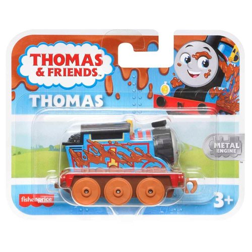 Thomas & Friends Fisher Price Mud Run Thomas Push-Along Toy Train for Kids Ages 3+