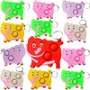 24 Packs Bulk Mini Pig fidgets Toys for Kids Children Classroom Students Gift Prize from Teacher,Pig Animal Birthday Party Favors
