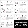 COCO Honey Lash Eyelash Extensions, Classic CC Curl [0.15mm], Faux Mink Individual Lash Extensions (Length: 9mm)