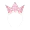 Casoty 5th Birthday Crown, 5th Birthday Decorations, 5th Birthday Tiara, Princess Birthday Party Decorations, Flower Hair Band for Party