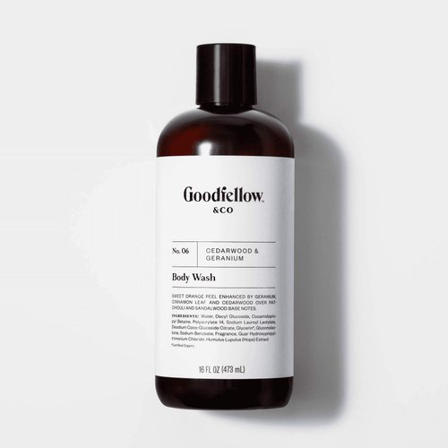 Goodfellow & Co Men’s Scented Moisturizing Body Wash - No. 06 Cedarwood & Geranium 16 fl oz