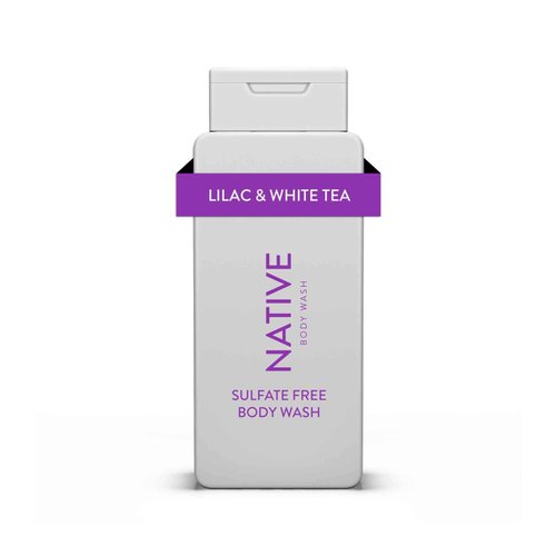 Generic Native Body Wash, Lilac & White Tea, Sulfate Free, Paraben Free, for Men and Women, 18 oz - Pack Of 01