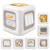 Pushy Montessori Toys for 1 Year Old Boy, 6 in 1 Busy Activity Cube Toys for Toddlers 1-3 Learning Fine Motor Skills, Travel Toy for 12-18 Months Baby, one Year Old Girl Birthday Gifts
