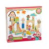 CoComelon JJ & Friends Wood Block Set, 30-Pieces, Recycled Wood, Officially Licensed Kids Toys for Ages 18 Month by Just Play