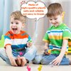 60 Pcs Plastic Tooth Savers Necklace Colorful Tooth Holders Tooth Necklaces Container for Kids Teeth Keepsake Theme Party Supplies Goodie Bag Fillers, 5 Colors