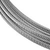Eowpower 1/16 inch Stainless Steel 316 Aircraft Cable Wire Rope Marine Grade, 100FT Length 7x7 Strand Core with 50Pcs Aluminum Sleeves and 12Pcs Thimbles