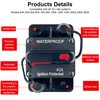 Xipupoo Car Circuit Breaker 40 Amp 12V - 48V DC with Manual Reset Switch Button for Boat Trolling Motor Marine ATV Trailer Vehicles Stereo Audio Electronic Battery Solar System Inline Fuse Waterproof