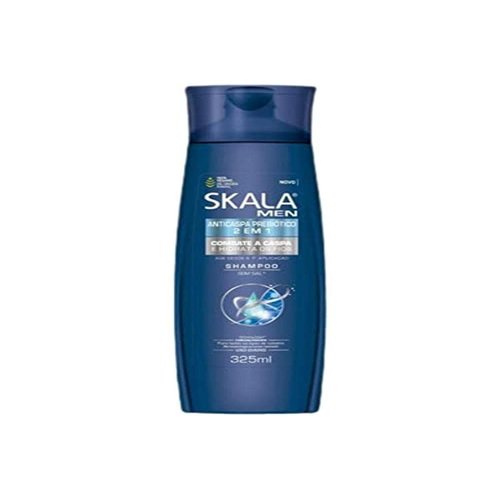 SKALA - Linha Men - Shampoo Anticaspa 2 em 1 (325 Ml) - (Men Collection - 2 in 1 Anti Dandruff Shampoo 11 Fl Oz)