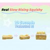 Peajour Slow Rise Squishies - Cat Bread Sticky Squishy, Squishies Slow Rising for Party Favors, Classroom Prizes, Christmas Stocking, Birthday Goodie Bags, Ice Cream Squishy Stress Relief Gifts