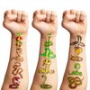 Snake Temporary Tattoo Stickers for Kids Lizard Reptile Birthday Party Decorations Supplies Themed Party Favors Decor Cute Gifts School Prizes Rewards