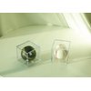 Peak Athletix Baseball & Golf Ball Display Case Acrylic Cube Square Clear Memorabilia Display & Storage Sports Official (Golf Ball Case, 1EA)