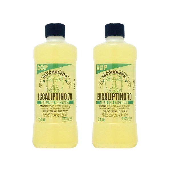 Eucaliptino 70 Eucalyptus Oil Rubbing Alcohol 12 fl oz