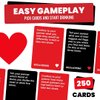 Do or Drink Date Night - Couples Games for Adults - Fun Drinking Games with 250 Cards - Great Couples Gift Ideas and Fun Couples Card Games for Adults