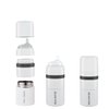 MILK & WATER All in One Baby Bottle & Baby Formula Dispenser On The Go, 5oz - Keeps Water Warm & Formula Fresh - Baby Formula Mixing Bottle with Anti Colic Nipple - Leak-Proof - 3+ Months (White)