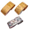 WOKOTO 10 Rolls Gold And Sliver Foil Nail Art Adhesive Stickers Starry Sky Laser Nail Transfer Wraps Decals Manicure Decoration (0.98inchs*39.4inchs)