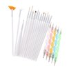 YIMART 20PCS Nail Art Design Dotting Painting Drawing Polish Brush Pen Tools