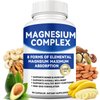 Magnesium Complex 1000mg with 8 Forms – Glycinate, Citrate, Malate, Taurate for Absorption – Supports Bone, Muscle, Energy & Recovery – Vegan, Non-GMO, 90 Capsules (1)