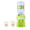 Children Water Dispenser Toys, Mini Fun Water Dispenser Cute Shape Easy Use Children's Mini Water Dispenser Suitable for Children's Birthday Toys Christmas Gifts(Window box/playful frog)