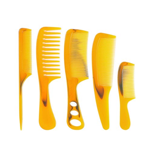 5 Packs Hair Combs for Women,XINSANRUI Wide and Fine Tooth Comb Set Variety Pack Great for All Hair Types and Styles,CB2001