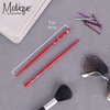 Set of 4 Hair Sticks Hair Chopsticks with Butterflies for Women - Red