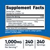 Nutricost Garlic 1000mg, 240 Softgels - Premium Gluten Free Garlic Supplement