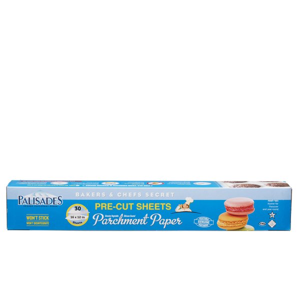 Palisades Pre-Cut Baking Sheets, 30 sheets, 1 pack