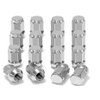 3G Chrome Lug Nut Set- Standard for EZGO and Club Car Golf Carts