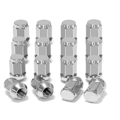 3G Chrome Lug Nut Set- Standard for EZGO and Club Car Golf Carts