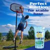 BaseGel Polymer for Basketball Goal and Outdoor Indoor Sign Hoops Bases, Perfect Replacement for Sand and Sandbags to Anchor Portable Sports Pools Baskets, Easy to Use and Apply with Water, 16 oz
