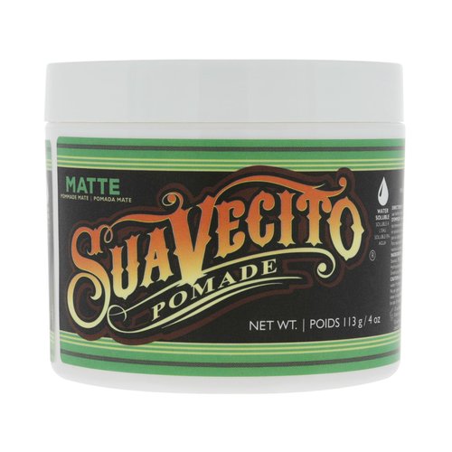 Suavecito Pomade Matte (No Shine) Formula 4 oz, 1 Pack - Medium Hold Hair Pomade For Men - Matte Hair Paste For Natural Texture Hairstyles