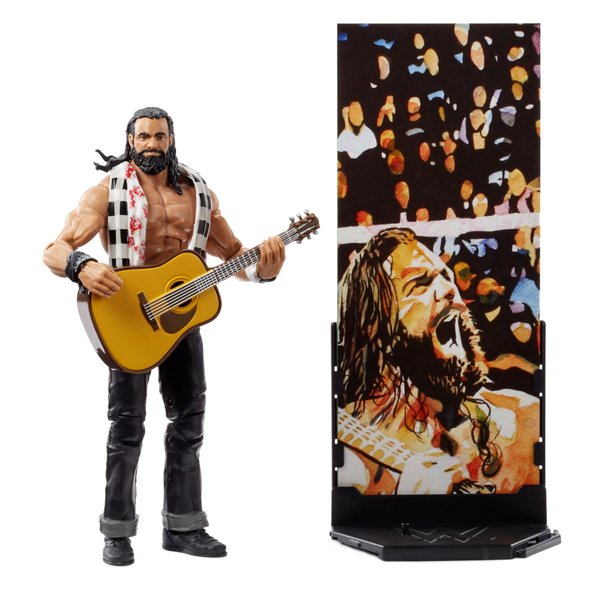 WWE Elite Collection The Drifter Elias Sampson Action Figure