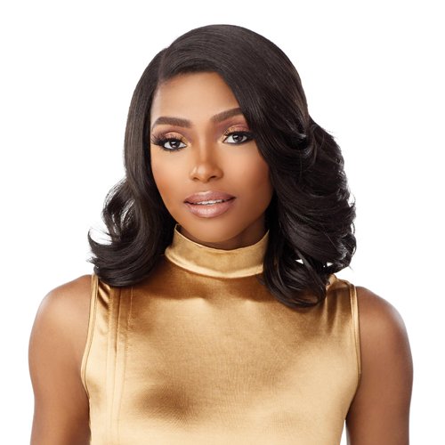 Sensationnel Butta Lace Front Wigs - Butta unit 44 extra wide 5 inch deep part synthetic wig preplucked hairline - Butta unit 44 (BALAYAGELATTE)