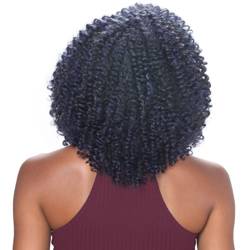 Royal Zury Synthetic Hair Crochet Braids V8.9.10 Water Wave 1Pack Enough (1B)