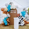 Cow Print Birthday Party Balloons,40 Inch Big Cow Print Mylar Foil Number 2 Balloon for Kids 2nd Birthday Party Supplies,Cow Themed Western Cow Print Balloons Party Decoration