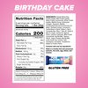 Pure Protein Bars, High Protein, Nutritious Snacks to Support Energy, Low Sugar, Gluten Free, Birthday Cake, 1.76 Ounce (Pack of 6)