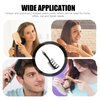 POPETPOP Hair Slit Comb Z shape Wide Tooth Comb Long Hair Style Comb Portable Instant Styling Comb for Valentines Day Christmas Girl Home Barber Accessories