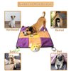IFOYO Puppy Toy Mat, Puppy Chew Toys with Teething Ropes, Durable Dog Sleeping Pad, Interactive Toy for Small Medium Dogs Cats, All-in-One