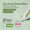 IUNIK 81% Concentrated Centella Calming Gel Acne Spot Cream w/AHA BHA PHA Salicylic Acid Niacinamide Tea Tree Oil-Free Blemish Pimple Lightweight for Adults & Teens .67 Oz Sensitive Acne-prone skin