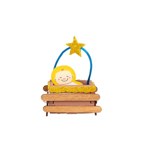 Craft County – Baby Jesus 3D Ornament Craft Kit