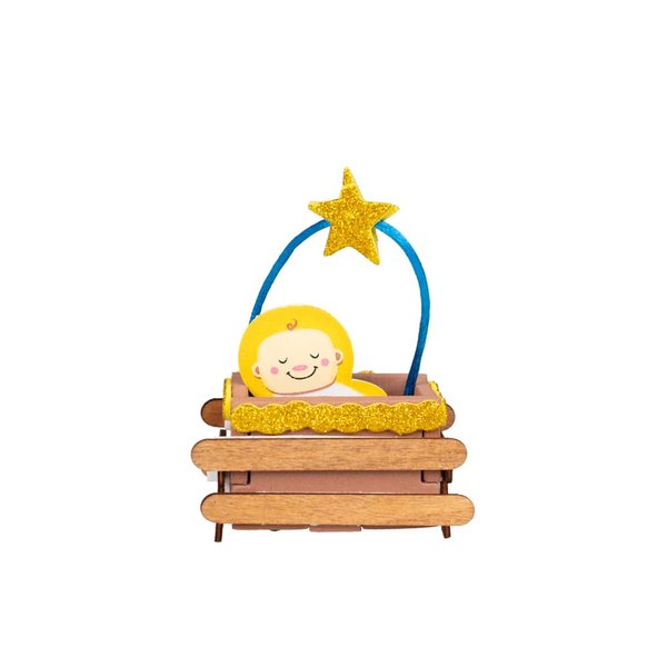 Craft County – Baby Jesus 3D Ornament Craft Kit
