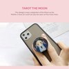 NoMonet The Moon Tarot Card Adjustable Phone Stand, Phone Holder - Spirituality Divination Mystic New Age Unique - Original Artwork