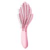 Wet Brush Go Green Curl Detangler Hair Brush-Pale Pink-Ultra-Soft IntelliFlex Detangling Bristles Glide Through Tangles with Ease - Great For Curly Hair - No Split Ends & Pain-Free for Wet or Dry Hair