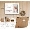 SRADMO Grandparents Picture Frames,Grandkids Photo Frame,The Best Parents Get Promoted To Grandparents Picture Frame,Baby Grandpa Grandma Photo Frame 8x10,Grandparents Baby Announcement Gifts（White-2）
