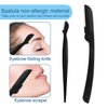 Ptiysta 6-In-1 Eyebrow Trimmer Set Exfoliating Beauty Tool The Eyebrow Treatment Kit includes: Scissors Eyebrow Scissors Eyebrow Comb Tweezers Pocket Knife Eyebrow Scraper