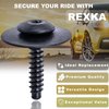 Rexka Fender Liner Splash Shield Bolt Screw 11548270 Compatible with GM Chevrolet Camaro Colorado Cruze Equinox Impala Malibu Traverse Cadillac ATS CT6 CTS XT5 XTS (Pack of 10)